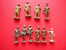 LOT 10 PIECES SOLDATS FIGURINES METAL KINDER- HUN 3 X 3PCS-SWISS 6-SWISS 1-+ 5 PIECES NON ECRITES-5 PHOTOS DU LOT - Figurines En Métal