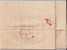 BELGIQUE : :1836: Précurseur De EUPEN Vers FRANCOMONT Près VERVIERS..Griffe EUPEN.Verso:oblit.VERVIER S Double Cercle Ro - 1830-1849 (Belgique Indépendante)