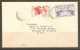 Guadeloupe 1947 Clean Cover Basse Terre To Chicago With Transit Backstamp , 10Fr Franking - Briefe U. Dokumente