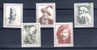 350° Naissance De Rembrandt, 649 / 653 (variété Du 652 ; Projection Encre) **, Cote 56 &euro;, - Unused Stamps