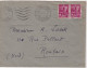 TUNISIE - 1946 - LETTRE De TUNIS Pour ROUBAIX (NORD) - Cartas & Documentos