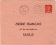 TYPE MULLER - ENVELOPPE TSC (CREDIT FRANCAIS)  OBLITEREE à PARIS - 1960 - Enveloppes Types Et TSC (avant 1995)
