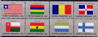 ONU New-York 1985 Drapeaux 440 à 455 ** - Unused Stamps
