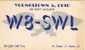 1188. Tarjeta YOUNGSTOWN (Ohio) 1947. Radio Aficionado. QSL - Lettres & Documents