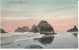 Seaside OR Oregon, Seal Rocks On Pacific Ocean Beach, C1900s Vintage Postcard - Otros & Sin Clasificación