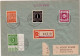 ZONE SOVIETIQUE - EMISSIONS LOCALES- 1946 - SAXE (SACHSEN) - LETTRE RECOMMANDEE De DRESDEN - MIXTE Avec AAS - Covers & Documents