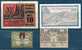 LOT DE 4 BILLETS A IDENTIFIER . - To Identify