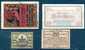 LOT DE 4 BILLETS A IDENTIFIER . - To Identify