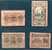 LOT DE 4 BILLETS A IDENTIFIER . - To Identify