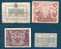 LOT DE 4 BILLETS A IDENTIFIER . - To Identify