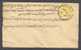 India State Hyderabad Uprated Postal Stationery Ganzsache Cover (Stamps On Back) Or Postage Due? Interesting Cancels !! - Hyderabad