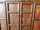 Delcampe - Tibetan Antique Painted Wood Cabinet - Arte Orientale