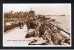 RB 596 - 1957 Real Photo Postcard Rockery Promenade North Shore Blackpool  Lancashire - Civil Defence Slogan - Blackpool