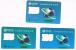 CINA  - CHINA MOBILE- GSM SIM CARD (WITHOUT CHIP)  - MONTERNET (LOT OF 3 DIFFERENT)- USED  -  RIF. 2843 - China