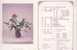 Folder Rep China 1986 Floral Arrangements Stamps Ikebana Flower Bonsai - Other & Unclassified