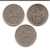 3 Pieces De 10 Fr  De 1970 - New Caledonia