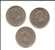 3 Pieces De 10 Fr  De 1970 - New Caledonia