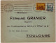 TUNISIE - 1937 -  LETTRE De TUNIS RP Pour TOULOUSE - Brieven En Documenten