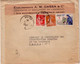 1938 - VIGNETTE ANTITUBERLULOSE (1935) Sur LETTRE COMMERCIALE (CONFISERIE) De ASNIERES Pour PARIS (17°) - SEMEUSE + PAIX - Tuberkulose-Serien