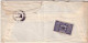 1952 - LETTRE De ANNECY (HAUTE SAVOIE) Pour MONTE CARLO (POSTE RESTANTE) - TAXE 10F - GANDON - Poststempel