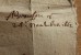 Lettre Marque Postale Beaufort En Vallée - ....-1700: Precursori
