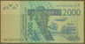 West African States-TOGO 2000 Fr Note, P816Ta, UNC - Togo