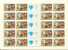 Russia 1979 Mi# 4878 Sheet With Plate Errors Pos. 16 And 22 - Friendship - Errors & Oddities