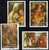 Weihnachten 1989 GUYANA 3072/6 Plus Block 71 O 54€ Gemälde Tizian Dürer Rubens On Art Bloc Christmas Sheet Of America - Guyane (1966-...)