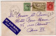 1949 -  LETTRE PAR AVION (AIRMAIL) De SAINT FABIEN Pour PARIS (FRANCE) - - Cartas & Documentos