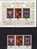 Zusammendrucke Gemälde Jugendstil 1977 BRD 923/5,ER,3xZD+Block 14 ** 13€ Blume Athena Stuhl Bloc Hb M/s Sheet Bf Germany - Collezioni (in Album)