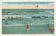 Postcard USA Milwaukee Lake Michigan Bathing Color 1935 #49 - Other & Unclassified