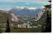 Banff Springs Hotel And World Famous Golf Course, Fairholme Mountain Range In The Back - Banff