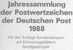 4.Jahressammlung 1988 Mit 30 ETB DDR 3140-3220, 3x Ganzsache SST 160€ Nummeriert Ersttagsblätter Plus Erinnerungsblatt - 1st Day – FDC (sheets)