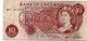 10 Shilling Note From Bank Of England 1960s Regno Unito - 10 Shillings