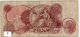 10 Shilling Note From Bank Of England 1960s Regno Unito - 10 Shillings