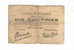 290/16 - Commune D´AUBEL - Aout 1915 - Bon Numéroté De Dix Centimes - Signatures Et Cachet Au Verso - Other & Unclassified
