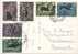 San Marino Postcard With A Lot Of Stamps Sent To Denmark 3-6-1970 - San Marino