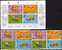 Year Of The Ox 1997 Hongkong 785/8, ZD, Block 45 ** Plus O 27€ Chinesisches Neujahr Stickerei Bloc Sheet From HONG KONG - Blocks & Sheetlets