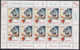 2002 Monaco   Yv. 2347-8 Mi. 2600-1 ** MNH Sheet  Zirkus - 2002