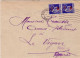 PAIX SURCHARGE - 1941 - Yvert N°479x2 Sur LETTRE De MONTPELLIER (HERAULT) - 1932-39 Paz
