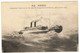 PAQUEBOT  POSTE    S.S PHINX   Messageries   Maritimes Par Grosse Mer - Piroscafi