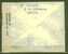 GRECE 1945 N° 506 & 512 Obl. S./lettre Entiére Censurée Pour Paris - Postal Stationery