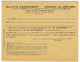 BULLETIN    Abonnement   LA VIE  AUTOMOBILE  ( Demande Specimen ) - Verkehr & Transport