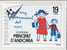 Gedenkblatt Zum Kinder-Jahr Andorra 125+ 300 ** 3€ Auf Schulweg Und Mit Lamm - Lettres & Documents