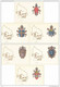 1979 KIT 6 Cartoline Postali 50°Anniversario Costituzione Stato Vaticano ANNULLATE - Entiers Postaux