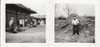 Lot Of 5 Different Snap-shots, Ochon South Korea Village Near Pohang, Korean War Era, Market, House, 'Boy Works On Base' - Places