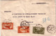 MAROC - Yvert N°102+110+ PA7 Sur LETTRE RECOMMANDEE De RABAT Pour MARSEILLE -1932 - Lettres & Documents