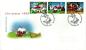 CHRISTMAS ISLAND FDC CHRISTMAS TURTLE CARTOON SET OF 3  STAMPS  DATED 09-09-1999 CTO SG? READ DESCRIPTION !! - Christmas Island