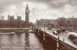 11572    Regno  Unito  London  Westminster  Bridge  Showing  Big Ben  VG  1949 - River Thames