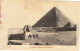 Le Caire   Sphinx Et Pyramides  ( Carte Ancienne Souple ) - El Cairo